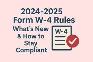 2024-2025 Form W-4
